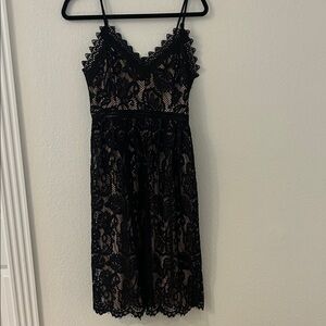 Black Lace Dress